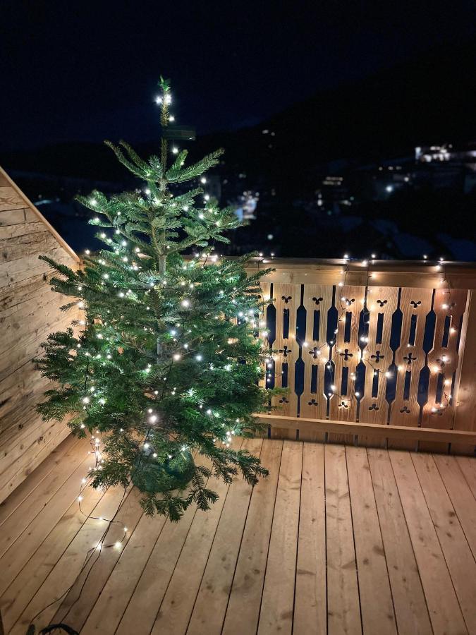 Exclusives Apartment Im Sonnenhof Moos Sexten Extérieur photo