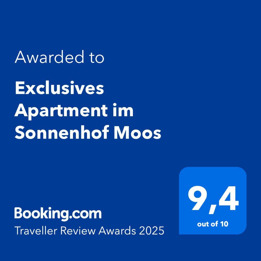Exclusives Apartment Im Sonnenhof Moos Sexten Extérieur photo